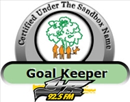 YR925 FM - Under The Sandbox Tree Certified Name: Goal Keeper (Perry GEERLINGS)