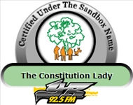YR925 FM - Under The Sandbox Tree Certified Name: The Constitution Lady (Lisa ALEXANDER)